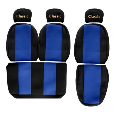 Immagine di F CORE PS03 BLUE Coprisedile Blu Fantasia Tessile anteriore