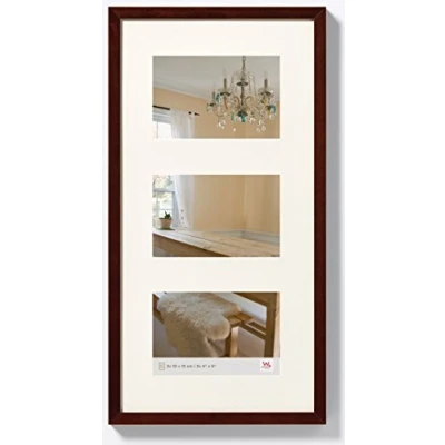 Immagine di walther design Cornice noce 3X 10x15 cm Gallery Frame Peppers in legno BP315N