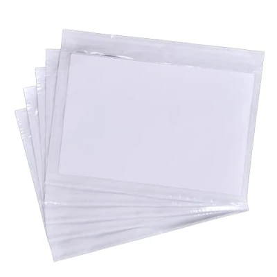 Immagine di Pakomat Buste portadocumenti DIN C6 per formato A6, trasparenti autoadesive (100)