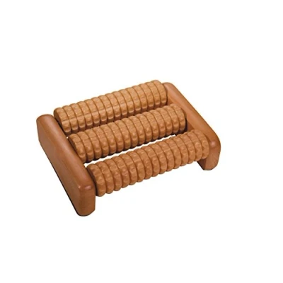Immagine di CROLL &amp; DENECKE Rullo massaggiante per i piedi, in legno, 1 x 3 rotoli