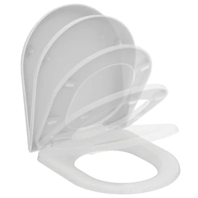 Immagine di Ideal Standard Exacto, Sedile completo copri WC, Chiusura rallentata, Bianco