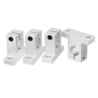 Immagine di ARCELI 4pcs SK8 8mm CNC Linear Motion Ball Unità di scorrimento guida Cuscinetto albero
