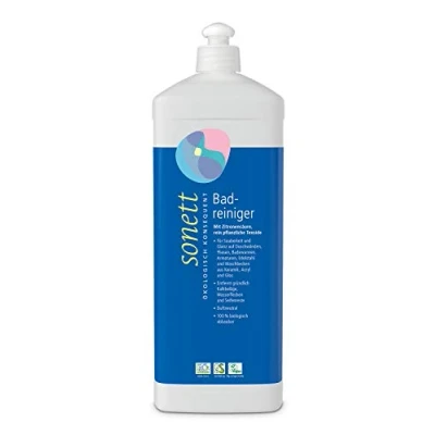 Immagine di Detergente per il bagno: pulire e lucidare pareti della doccia, piastrelle, vasche da bagno, rubinetti, acciaio inox lavabo.