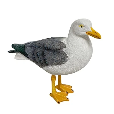 Immagine di Quay Traders Gabbiano in resina a tema nautico, 22 cm