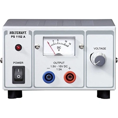 Immagine di Alimentatore da laboratorio regolabile VOLTCRAFT PS 1152 A 1.5 15 V/DC 1 22.5 W Num. uscite x