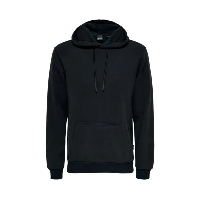 Immagine di ONLY &amp; SONS Onsceres Felpa con Cappuccio Noos, Navy Scuro, L Uomo