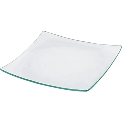Immagine di Creativ 55775 Piatto in vetro, dimensioni 11,5x11,5 cm, quadrato, 12 pz