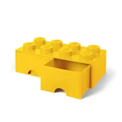 Immagine di Lego l4006y.00 Storage Brick 8 con cassetti, colore: Giallo