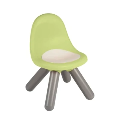 Immagine di Smoby Life Sedia per bambini verde, realizzata in materiale riciclato, resistente ai raggi UV, plastica resistente, interni ed esterni, a partire dai 18 mesi su