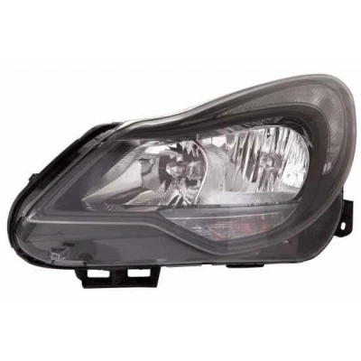 Immagine di ABAKUS 442 1169RMLDEM2 fari Dx H7, H1 nero cristallino con motore regolazione assetto PX26d, P14.5s OPEL: Corsa D Hatchback