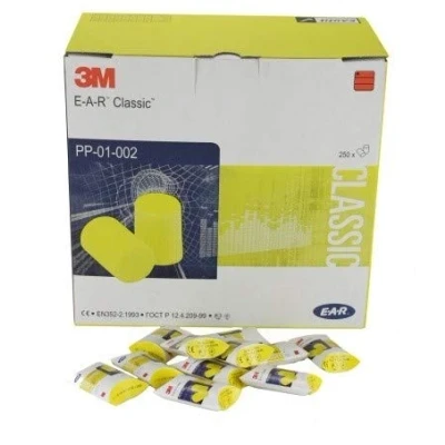 Immagine di 3M EAR PP01002 Classic Tappi per le orecchie 31 dB usa e getta 1 Paio/a