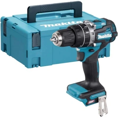 Immagine di Makita HP002GZ01 Trapano combinato XGT agli ioni di litio, 40 V, senza spazzole, fornito in custodia Makpac, batterie e caricabatterie non inclusi