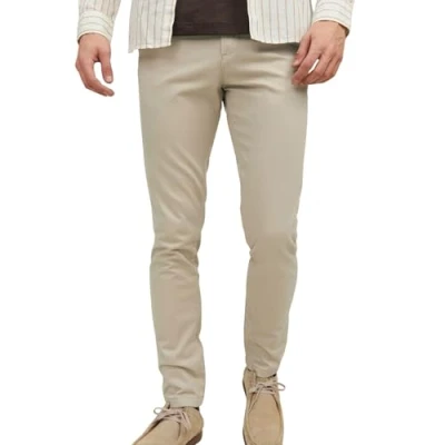 Immagine di JACK &amp; JONES Marco Bowie Pantaloni Chino, Beige (Oxford Tan), 27W / 32L Uomo