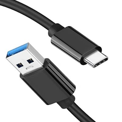 Immagine di LDLrui,Cavo USB C 3.1 Gen 2 a USB, tipo 3A ricarica rapida e cavo di sincronizzazione dati da 10 Gbps, per MacBook, Galaxy S20, Samsung T7, SSD portatile, Android Auto altro ancora, nero (1 FT)