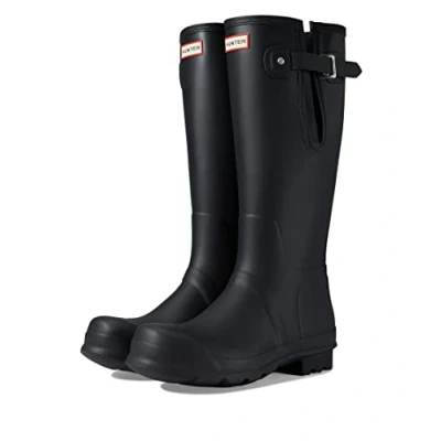 Immagine di HUNTER Regolabile lateralmente, Stivali in Gomma Unisex Adulto, Nero, 47 EU Larga
