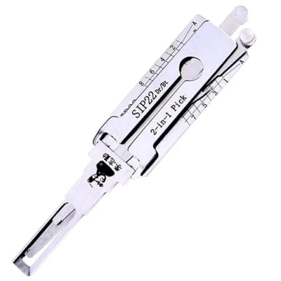 Immagine di Auto LiShi SIP22 2 in 1 grimaldello e decodificatore per auto, lettore chiavi strumenti professionali fabbro (SIP22)