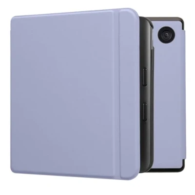 Immagine di kwmobile Custodia eReader Compatibile con Kobo Libra Colour Cover eBook Reader Flip Case Simil Pelle lavanda