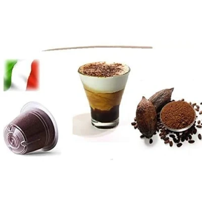 Immagine di Caffè Shop Compatibili con Capsule Nespresso®, Miscela Mocaccino Mokaccino Linea Espresso (Kit Assaggio 20 Capsule)