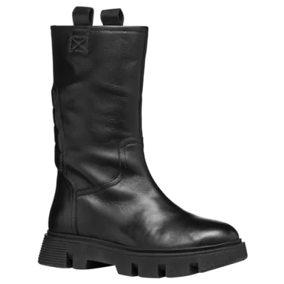 Immagine di Geox D Vilde E, Stivali alla Moda Donna, Nero, 41 EU