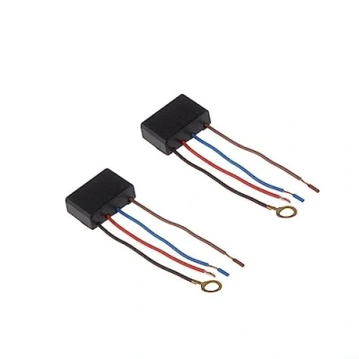 Immagine di 2 interruttori touch da 220 V, 3 vie, interruttore screen, a sensore, modulo di controllo, sensore per lampade LED, armadio, guardaroba