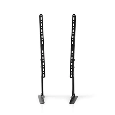 Immagine di Supporto TV fisso 13 70&quot; Peso massimo supportato dello schermo: 50 kg Altezze prestabilite regolabili Acciaio Nero