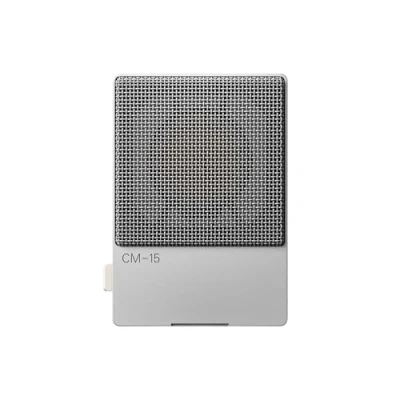 Immagine di Teenage Engineering CM 15 Microfono a condensatore da studio portatile con audio USB C e ricarica, uscita linea mini jack 3,5 mm, xlr alimentazione phantom 48 V
