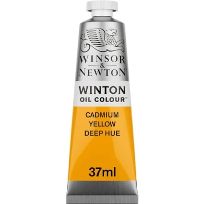 Immagine di Winsor &amp; Newton Winton 1414115 Tubetto di colore ad olio, 37 ml, colore: giallo cadmio