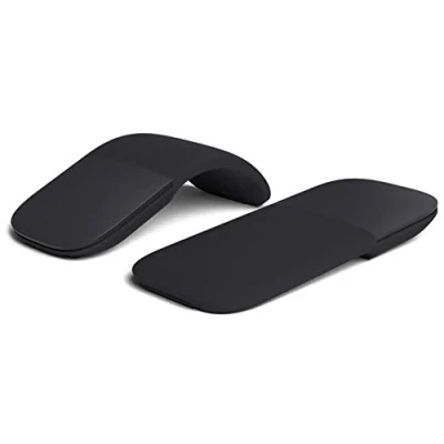 Immagine di Bonbela Bluetooth senza fili pieghevole ergonomico Arc Touch Computer Mouse silenzioso PC