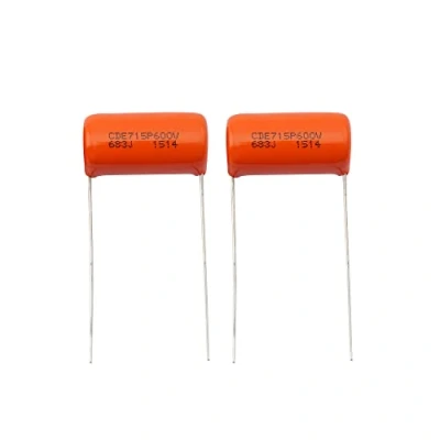 Immagine di CDE Sprague Orange Drop Condensatore Tono Capacitors Polipropilene.068uF 715P 683J 600V per Chitarra Elettrica o Basso (Set di 2)