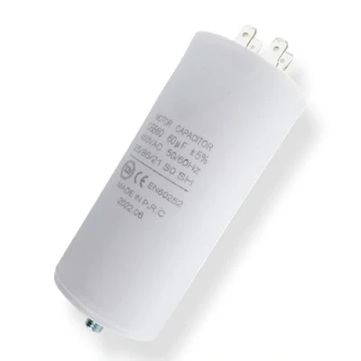 Immagine di DL pro Condensatore universale 60,00µF 450 V, con linguette e vite di fissaggio CBB60