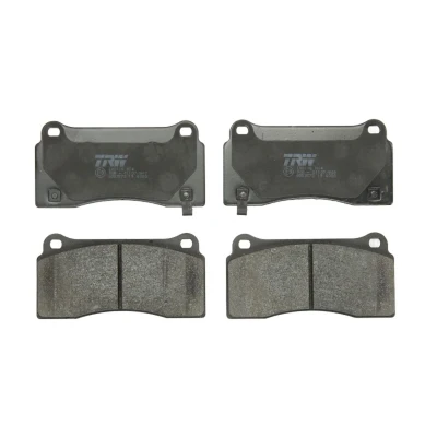 Immagine di TRW GDB3573 Kit pastiglie freno con segnalatore acustico usura NISSAN: GT R