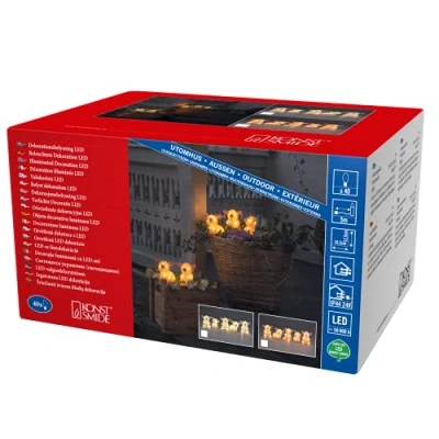 Immagine di Konstsmide 6232 103 figura acrilica ERP: F (A G) Maiale Bianco freddo LED (monocolore)