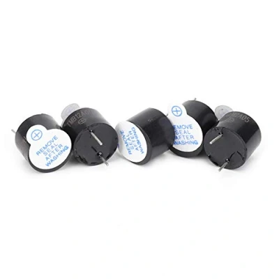 Immagine di 10 Pezzi Cicalino 5V Suono Lungo Tipo Elettromagnetico Magnetico Segnale Acustico Continuo Mini Cicalini Piezo Attivi con Inserimento Diretto Tubo SOT