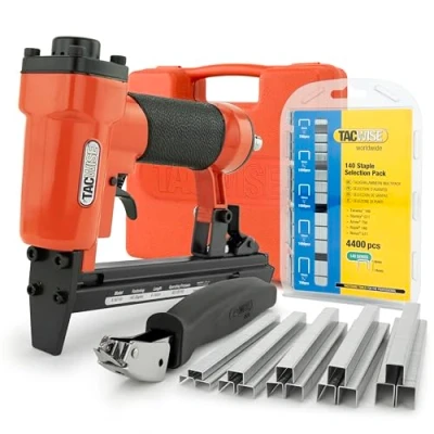 Immagine di Tacwise 1287 Graffatrice Pneumatica A14014V con 4.400 Punti e Levapunti, Utilizza Tipo 140