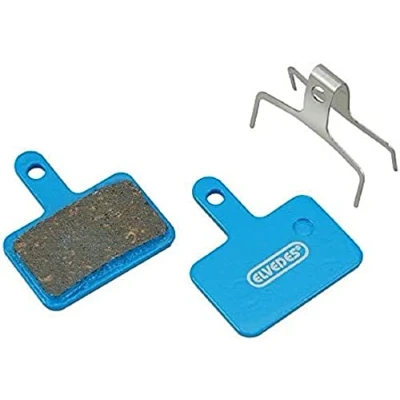 Immagine di Elvedes Pastiglie per freni a disco, unisex, organiche, adatte Shimano Br M375 M415 M495 M515 M525 M575 C501 C601C607/Tektro Auriga (Pro E) Comp) Draco Orion Aquila/RST D Power Multicolore