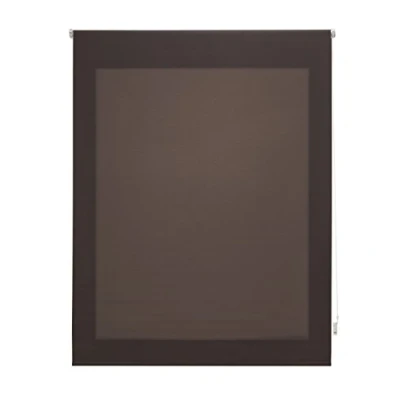 Immagine di Uniestor Tenda a rullo traslucida tinta unita Grigio, 140 x 250 cm (Larghezza Altezza) Dimensioni del tessuto 137 245 cm. avvolgibile