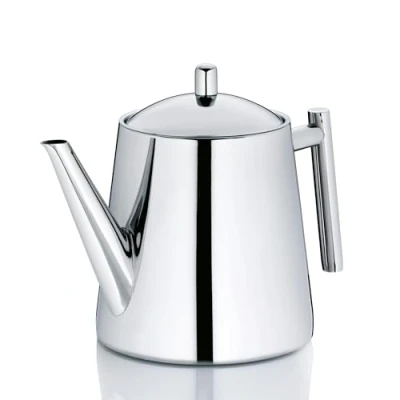Immagine di Kela 11356, Teiera con Filtro, Acciaio Inox, 1,7 l, Ancona, 18/10 Steel, Argento