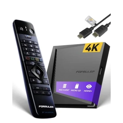Immagine di Formuler Z11 PRO MAX 4K BT1 Edition Android 11 OTT Media Player, UHD HDR10+ Smart IP Streaming Box, WLAN, BT Telecomando, Widevine L1 Support, MYTVOnline3 App, HTS e com cavo HDMI