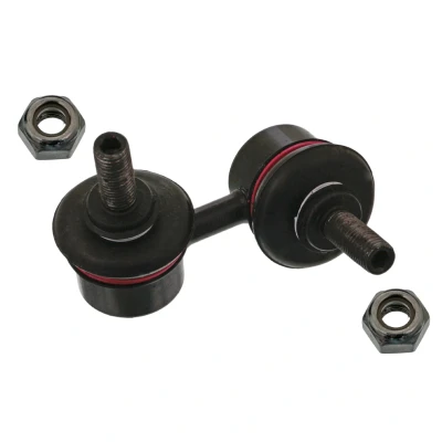 Immagine di FEBI BILSTEIN 41617 Bielletta barra stabilizzatrice Assale anteriore Dx 55 M10 x 1,25 con dado autobloccante Acciaio nero