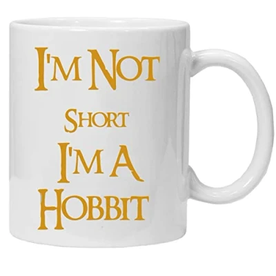Immagine di Hobbit, motivo caffè tè ufficio Mug, perfetta idea regalo per qualsiasi occasione di birtday anniversario