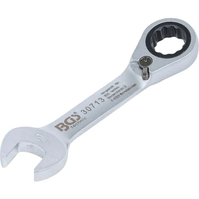 Immagine di Llave combinada corta con carraca reversible 13 mm