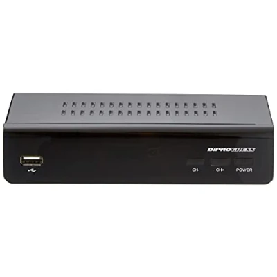 Immagine di Diprogress DPT203HD DVB T2 HEVC H265 Decoder con Telecomando Universale 2 in 1
