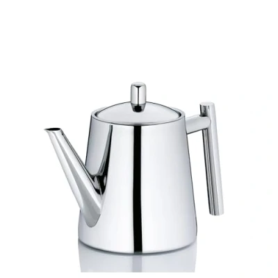 Immagine di Kela 11355, Teiera con Filtro, Acciaio Inox, 0,9 l, Ancona, Argento