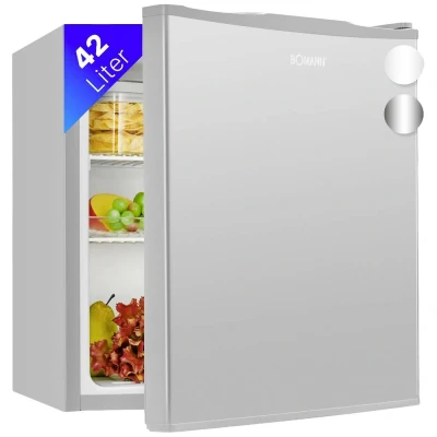 Immagine di Bomann KB 7346 ix look Frigorifero ERP: E (A G) 42 l Stand alone Inox