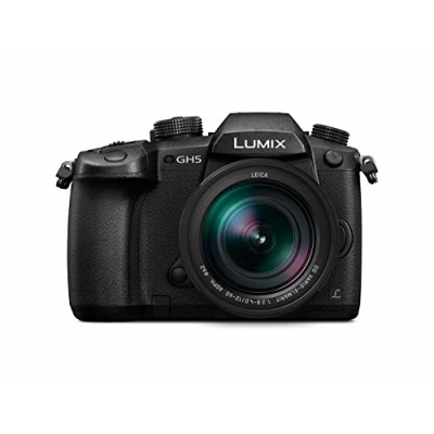 Immagine di Panasonic Lumix DC GH5L Telecamera EVIL da 20,3 MP, schermo 3,2&quot;, mirino OLED, stabilizzatore Dual I.S. 2 5 assi, 4K, Wi Fi, Bluetooth, Kit con Obiettivo LEICA 12 60 mm/F2.8 F4