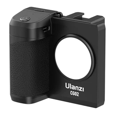 Immagine di ULANZI CapGrip LED CG02 Impugnatura per smartphone con telecomando magnetico Bluetooth, colore: Nero