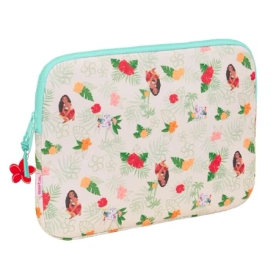Immagine di Safta VAIANA Custodia per computer portatile da 15,6 pollici, ideale bambini di diverse età, comoda e versatile, qualità resistenza, 39,5 x 3,5 27,5 cm, colore: Beige/blu,