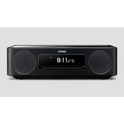Immagine di Yamaha TSX N237D Sistema all in one con MusicCast, ricarica wireless smartphone, Wifi, Bluetooth, Airplay2, CD, USB. Colore:Nero