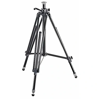 Immagine di Manfrotto 028B Triman Treppiede a 2 Sezioni in Alluminio per Fotocamera, Nero
