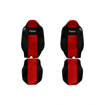 Immagine di F CORE ContiClassic PS30 RED Coprisedile Rosso Fantasia Tessile anteriore